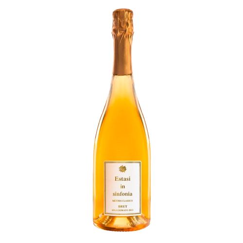 ESTASI IN SINFONIA SPUMANTE METODO CLASSICO PAS DOSÈ DA PASSITO MILLESIMATO 2017