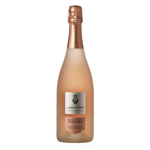 FIVE ROSES METODO CLASSICO BRUT ROSÈ NEGROAMARO MILLESIMATO SALICE SALENTINO D.O.C.