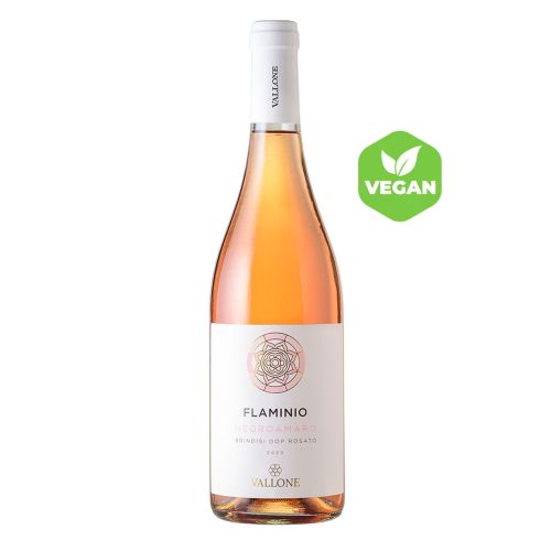 FLAMINIO ROSATO NEGROAMARO BRINDISI D.O.P. VEGAN 2021