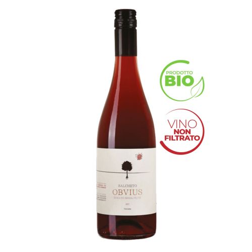 OBVIUS ROSATO TOSCANA I.G.T. BIOLOGICO NON FILTRATO