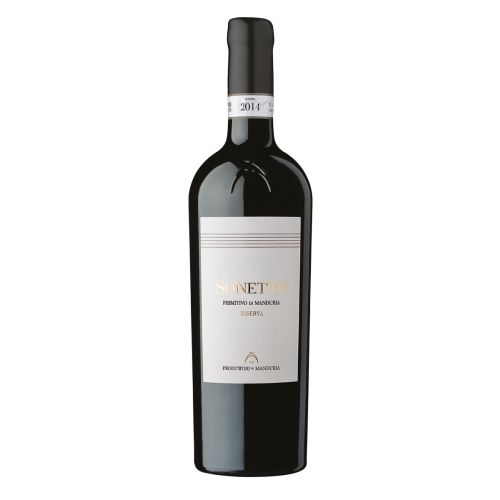 SONETTO PRIMITIVO DI MANDURIA D.O.P. RISERVA 2017